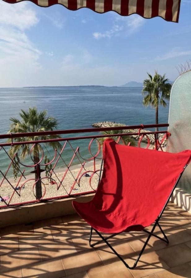 Studio 29 M With Terrace And View On The Beach อองทีบส์ ภายนอก รูปภาพ